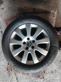 Predám originál Škoda kolesá R16 5x112 zimné pneu 205/60 R16 - 4