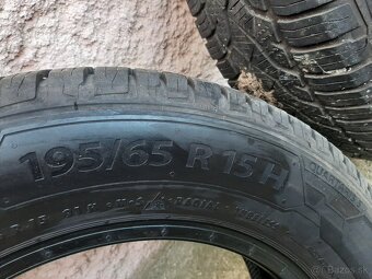 Predam 2ks 195/65r15 barum celoročne dezen 6mm dot2620 - 4