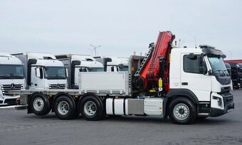 9060 - Volvo FMX 540 - 8x4 - Valník + HR-FASSI F295 – EURO 6 - 4