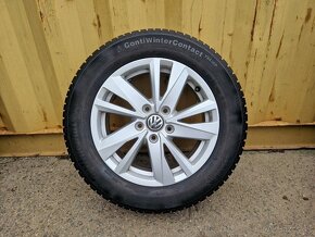 5x112 r16 touran kolesa disky volkswagen 205 60 16 zimné - 4