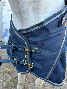 Vybehova deka s fleecom Schneiders Saddlery 135cm nova - 4