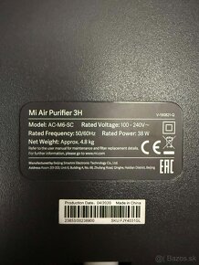 Xiaomi Mi Purifier 3H čistička vzduchu s FILTROM - 4