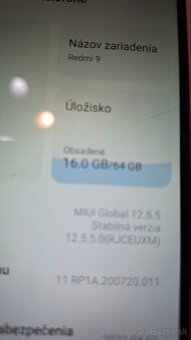 Xiaomi Redmi 9 4/64GB na nahradne diely s krabicou - 4