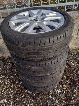 Predam letnú sadu na škoda octaviu 2.   225/45r17 disky 5x11 - 4