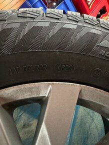 Alu disky plus nové Pneu 215/60 r16 zimné - 4