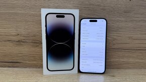 Apple iPhone 14 Pro 128 GB Space Black  Dobrý stav  Ešte v Z - 4