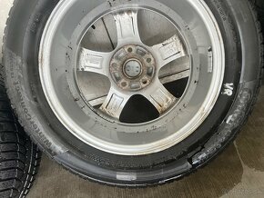 225/55r16 Originál Audi disky + zimné pneu - 4