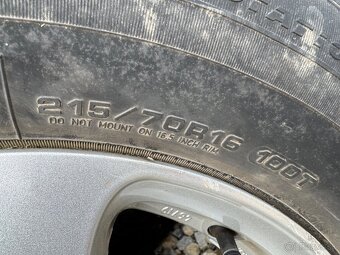 R16, 5x114.3 + zimne pneu 215/70 R16 - 4