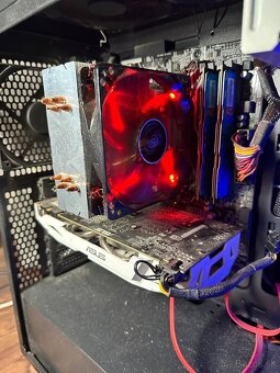 herný PC GTX 1070 Ryzen 5 1600 16gb RAM DDR4 - 4