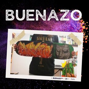 Buenazo™ – Ručne Maľovaný Skateboard s Graffiti (1 z 1) - 4