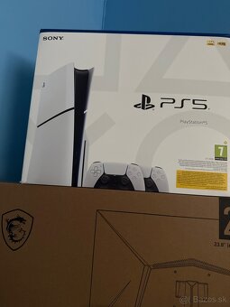 PS5 SLIM s MECHANIKOU + LCD MSI 185Hz a 1ms - 4