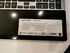 Herný notebook Acer Aspire V3-571G - 4