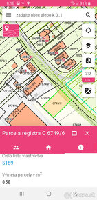 Predám pozemok v Hlohovci 1252m2. - 4