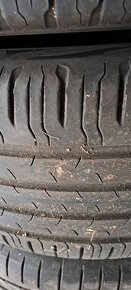 Predám 4ks jazdené letné 235/45r18-94W Continental - 4