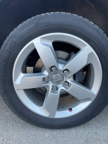 Predam elektrony orginal Audi + Zimne pneu Michelin Alpin. - 4