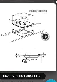 Predám plynovú varnú dosku Elektrolux - 4
