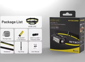 NITECORE HC65 UHE verzia 2025 - 4