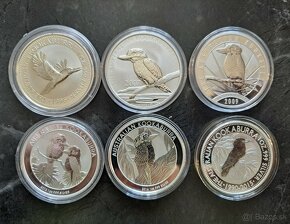 Investičné strieborné mince Kookaburra - 4