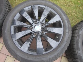 17" AL disky org. BMW4 so zim. pneu 225/50R17 94H RFT Bridge - 4