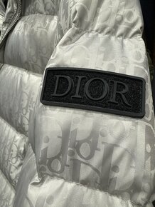 Dior Oblique puffer jacket - SILVER - 4