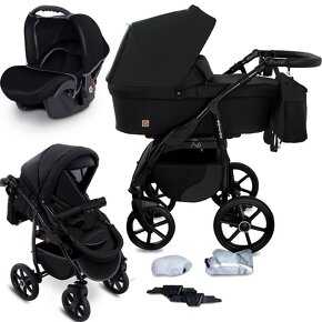 Boston GaGaDumi Travel System 3v1 Baby Kočík Autosedačka Koč - 4