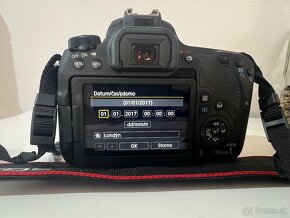 Nový Canon EOS 77D zrcadlovka + 2 objektivy, brašna - 4