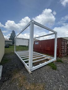 Lodný kontajner Skladací skelet pur panely 6x3x2,85 cele SK - 4