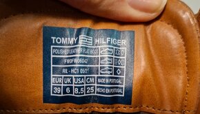 kožené čižmy Tommy Hilfiger original - 4