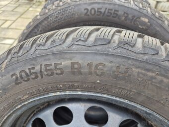 205/55R16 91H Continental TS870+oceľ disk - 4