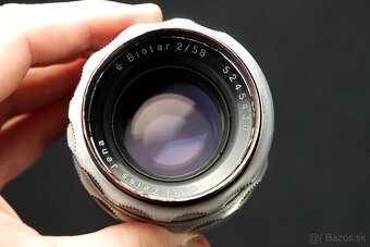 Carl Zeiss Biotar 58mm f2 M42 + filtr - 4