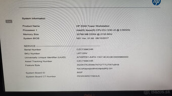 HP Z240 (Xeon E3-1240 4/8, 32GB ECC, 2TB HDD+1TB SSD) - 4