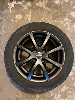 Disky Borbet + Pneumatiky 195/55 r15 6,5J 4x100 ET40 - 4