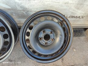 5x112 R16,  ET51  6.5J plechové disky Golf, Octavia - 4