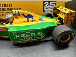 F1 BENETTON FORD B193B 1.PODIUM GERMANY 93 SCHUMACHER 1:18 - 4