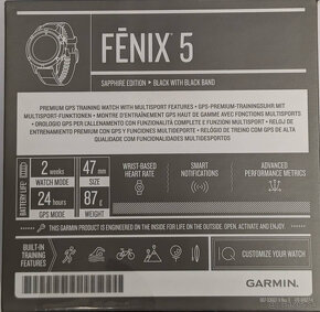 Garmin Fenix 5 Saphire - 4