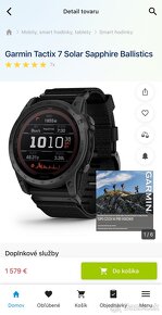 Garmin Tactix 7 Solar Sapphire Ballistics - 4