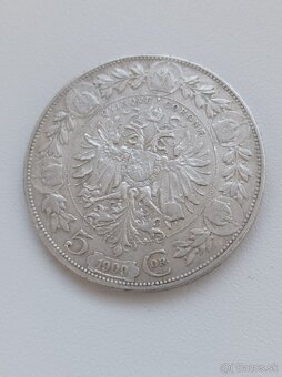 5 Korún  FJ I. 1909 Swartz Rakúsko - Uhorsko - 4