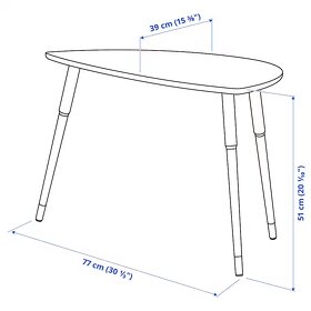 Stolík IKEA LÖVBACKEN - 4