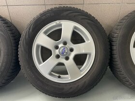 Disky Orig. VOLVO  6J x 15 H2 + pneumatiky 195/65 R15 zimné - 4