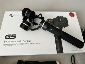 Akčná kamera Xiaomi Yi 4K Plus & Feyiu G5 stabilizátor - 4