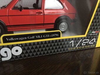 Volkswagen Golf MK1 GTI 1:24, nový - 4