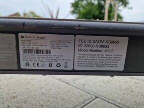 Elektrická kolobežka Xiaomi M365 - nové pneu - 4