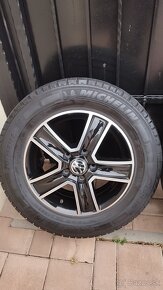 ALU 5x120 R16 ET51 zátěžové +pneu Michelin - 4