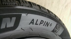 5x112 r16 VW group + zim 205/55 r16 Michelin Alpin 6  7,2 mm - 4