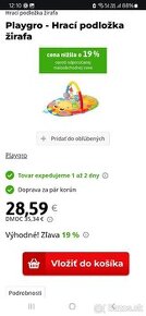 Hracia podlozka playgro Zirafa - 4