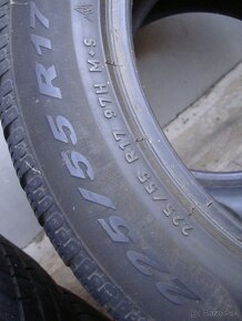 225/55R17 Runflat-Pirelli M+S  2kusy,zimné - 4