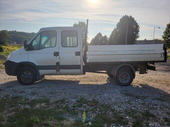 Iveco Daily 35C17 - dvojkabínové, trojstranný vyklápač - 4