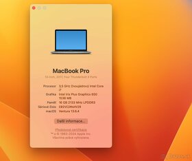 Macbook PRO 13, 16GB, 500GB, I7, baterie - 4