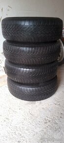 Zimné plechače 5x112 195/65 R15 - 4