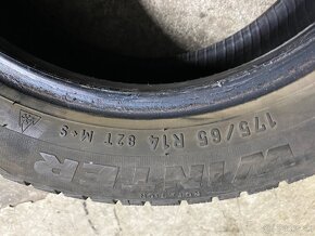 Predám 4ks zimné pneumatiky 175/65 R14 - 4